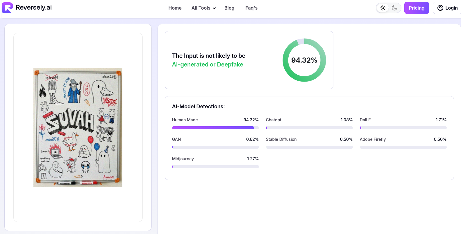reversely noise blur